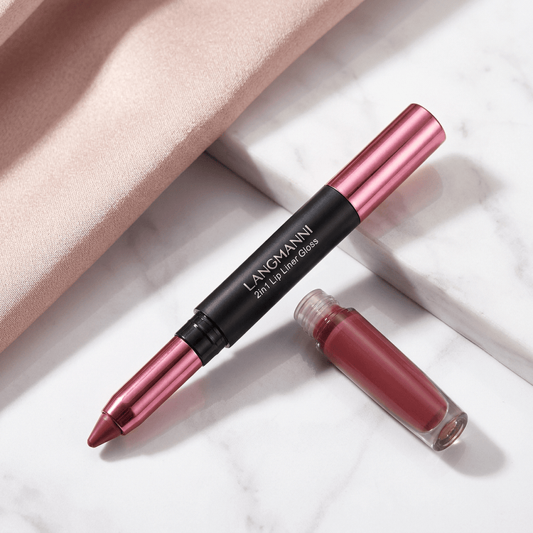 CliqueCosmetix™ 2in1 Lip Liner Gloss - OptiYouth