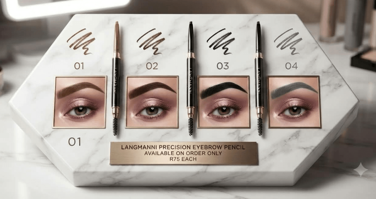 CliqueCosmetix™ Dual end Eyebrow Pencil and brush - OptiYouth