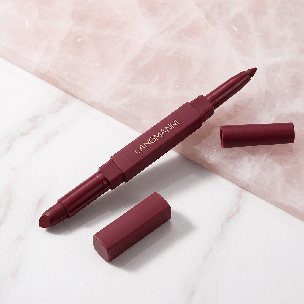 CliqueCosmetix™ Langmanni 2in1 Lipstick & Lip pencil - OptiYouth