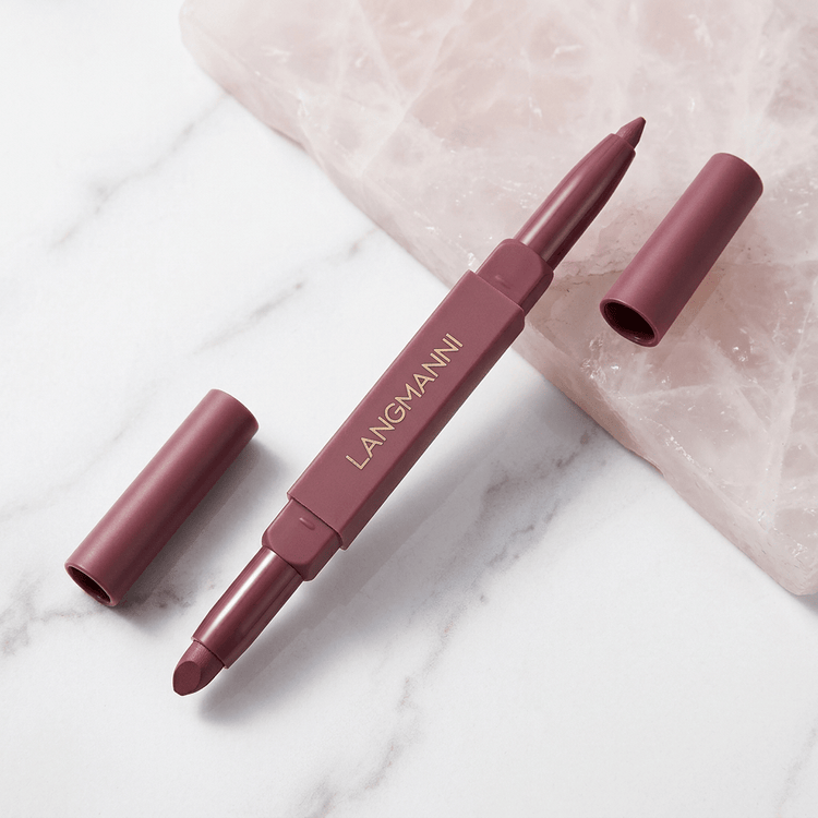 CliqueCosmetix™ Langmanni 2in1 Lipstick & Lip pencil - OptiYouth