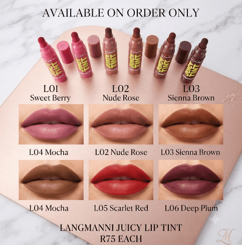 CliqueCosmetix™ Langmanni Juicy lip tint - OptiYouth
