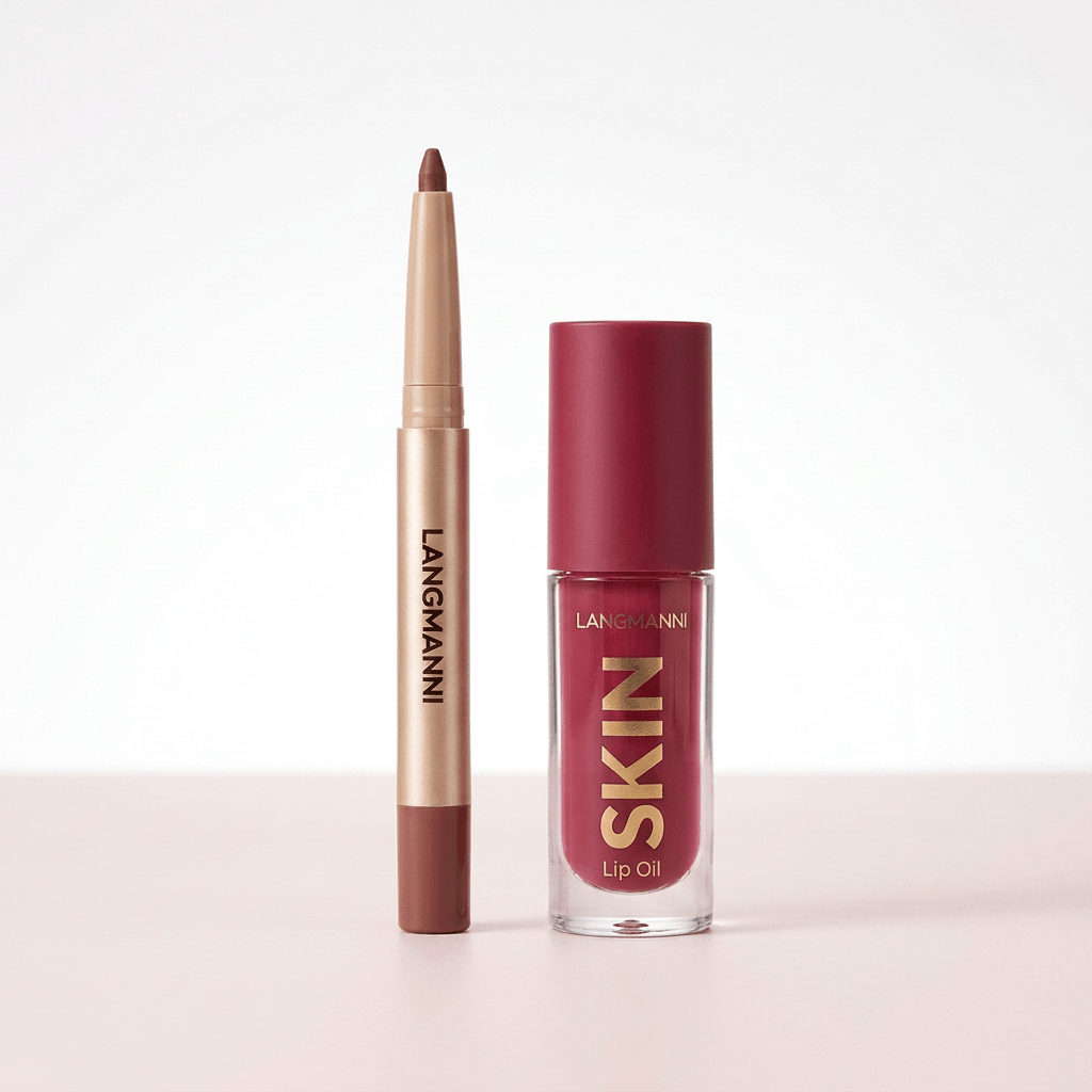 CliqueCosmetix™ Lip oil and pencil combo - OptiYouth