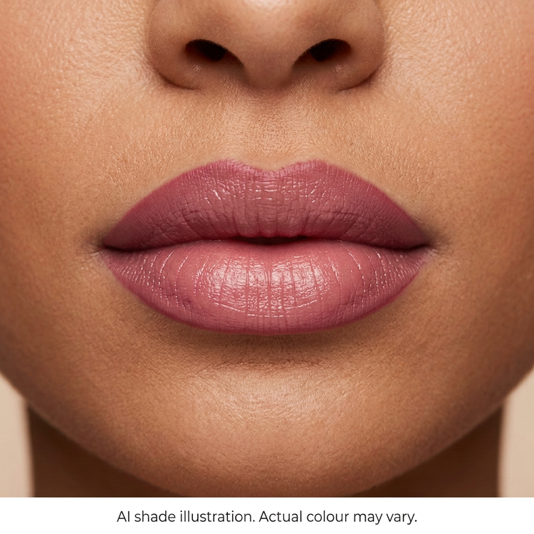 Lip liner reference 9 on lips. AI shade illustration, actual colour may vary.