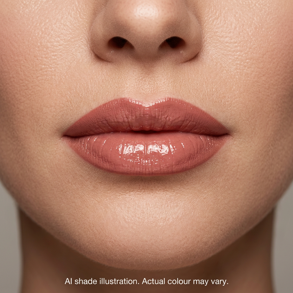 Liner and gloss look inspired by reference 9. AI shade illustration, actual colour may vary.