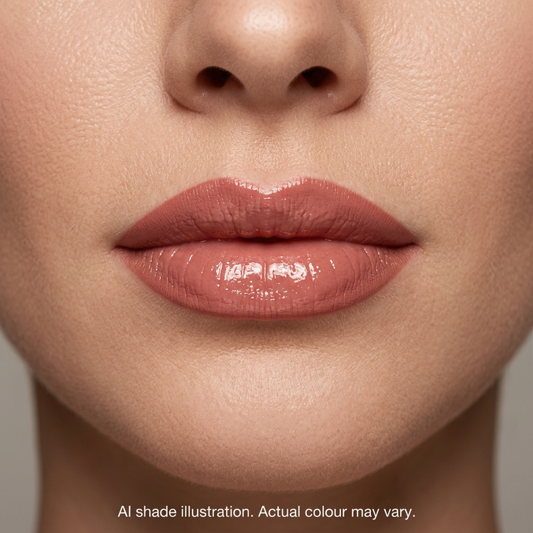 Liner and gloss look inspired by reference 9. AI shade illustration, actual colour may vary.