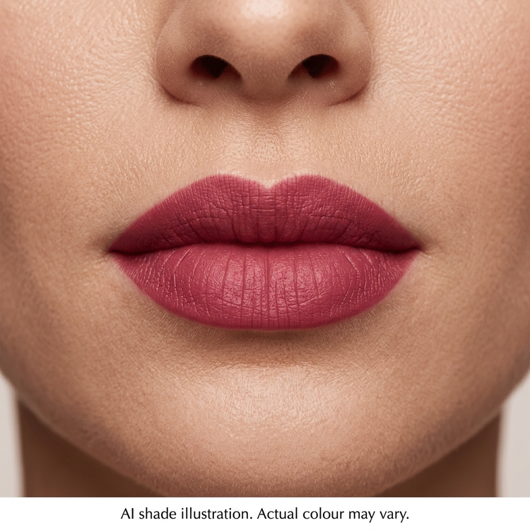 Raspberry rose lips, AI colour illustration inspired by product reference. Actual colour may vary.